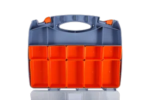 Ящик-органайзер пластиковый двусторонний Кратон 380 мм