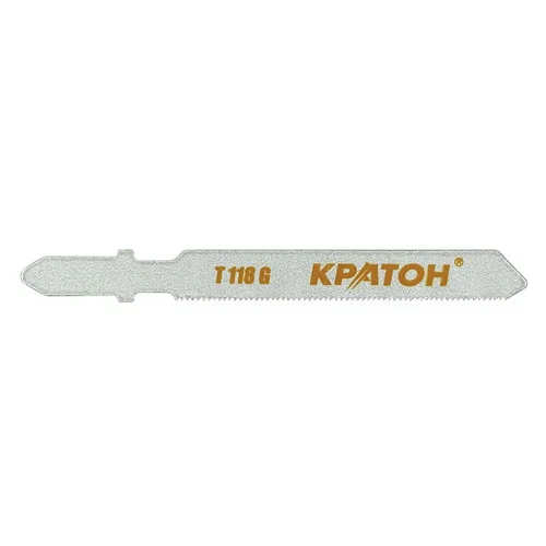 Пилка лобзиковая по металлу Кратон PROFESSIONAL T 118 G набор 3шт