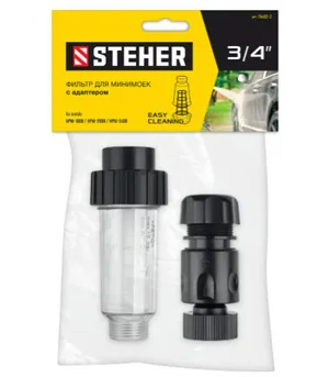 Фильтр STEHER  универсальный, с адаптером 3\4"
