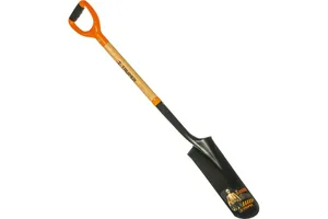 Лопата дренажная Truper дерев. черенок 150х370х1200 мм