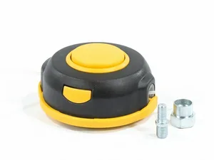 Головка косильная DENZEL полуавтоматическая М8 х 1,25, гайка М10, винт М8-М10, левая резьба