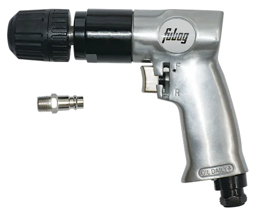 Дрель пневматическая FUBAG DR1800, 142л/мин, 6.3бар, 1800об/мин, 1.1кг, реверс