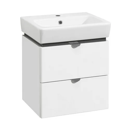 Тумба АКВАТОН Скай 50 подв. + Раковина Нео 50