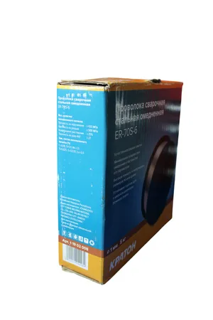 Проволока сварочная КРАТОН стальная омедненная 1.0 мм, 5 кг