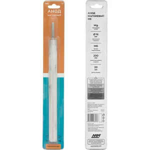 Анод магниевый М6 (d16/200 мм, длина шпильки 20 мм), MP