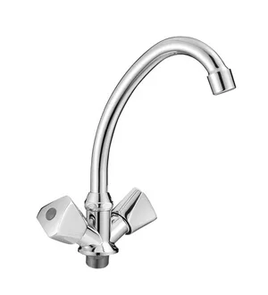 Смеситель для кухни ЭКОНОМ 403, двухвентильный, гайка