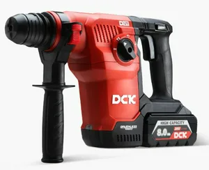 Перфоратор аккумуляторный бесщеточный DCK KRH20V-28, 18В, 3,6Дж, 2*6А/ч