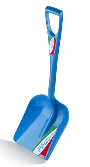 Лопата снеговая ЦИ Феличита Пикколо 2289 автомобильная, пласт., пласт. черенок, 275х320мм.