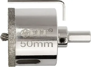 Коронка алмазная FIT 45 мм с центрирующим сверлом  (керамогранит,мрамор, стекло)