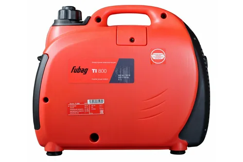 Генератор бензиновый инверторный FUBAG TI 800, 0,7кВт/0,8кВА, бензин