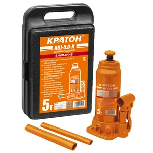Домкрат бутылочный в кейсе Кратон HBJ-5.0-K