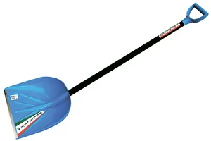 Лопата снеговая ЦИ Феличита пласт., дер. черенок, 410х390мм.