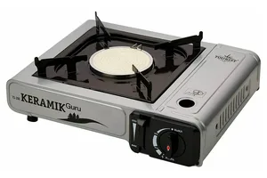 Плита газовая TOURIST KERAMIK GURU портативная, пьезоподжиг, кейс