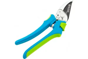 Секатор Palisad LUXE 60483 плоскостной, прямого реза, обрезиненные рукоятки d=20мм, 20см