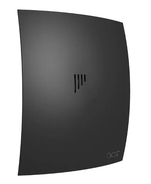 Вентилятор BREEZE 4C Matt black с обратным клапаном, D100 ЭРА