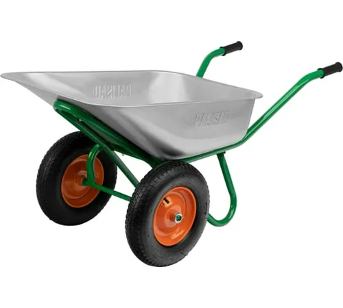 Тачка садово-строительная PALISAD, г/п 320 кг, объем 100 л, 2-х колесная, усиленная