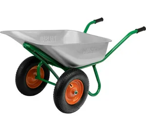 Тачка садово-строительная PALISAD, г/п 320 кг, объем 100 л, 2-х колесная, усиленная