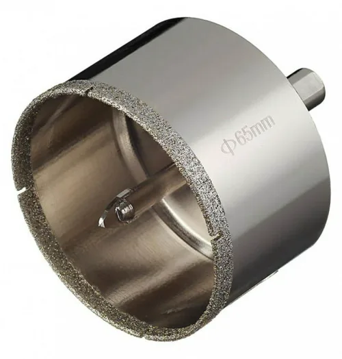 Коронка алмазная TRIO-DIAMOND 65 с центрирующим сверлом 65*35 mm  по керамике, стеклу,керамограниту