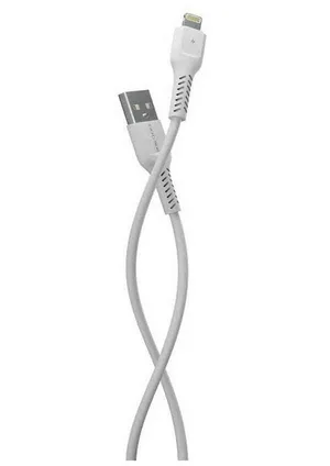Дата-кабель USB 2.4A для Type-C More choice K13a TPE 1м (White)