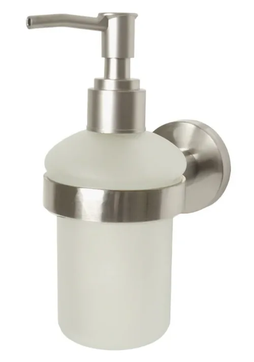 Дозатор для жидкого мыла Аквалиния, Nickel 24583