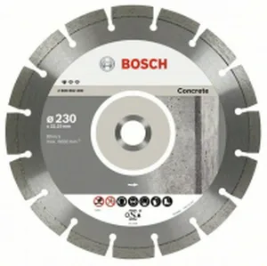 Диск алмазный BOSCH, 115x22,2х1,6мм, высота 10мм,PF Concrete, сухой рез, сегментированный,(бетон, кирпич, камень)