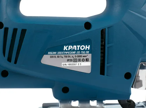 Лобзик электрический Кратон JSE-750/80