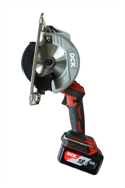Пила дисковая аккумуляторная бесщеточная DCK KDMY125, 125*22.2мм, без Акб и З/У, пропил 33мм.