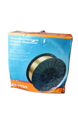 Проволока сварочная КРАТОН стальная омедненная 1.2 мм, 15 кг
