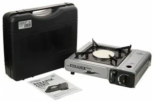 Плита газовая TOURIST KERAMIK GURU портативная, пьезоподжиг, кейс