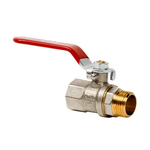 Кран шаровой RTP (ВР-НР) 3/4", ручка рычаг, PN25