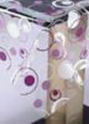 Клеенка MIRAGE прозрачная с печатью (H144С)  1,37*25м 