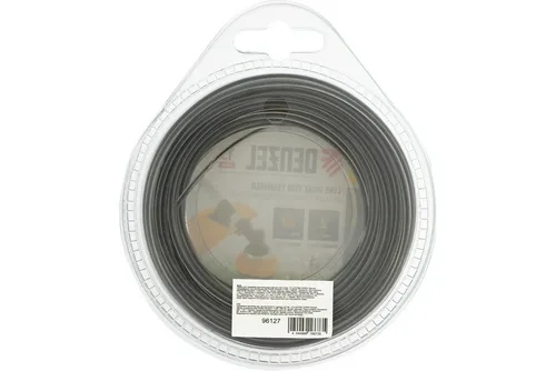 Леска триммерная двухкомпонентная Extra cord DENZEL 2,0х15м, круг