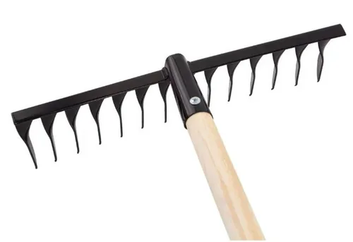 Грабли витые СИБРТЕХ с череноком, 14 зубьев