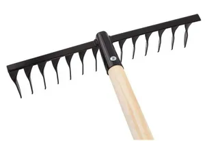 Грабли витые СИБРТЕХ с череноком, 14 зубьев