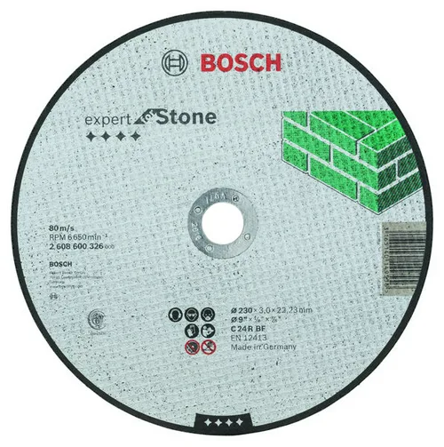 Диск отрезной по камню BOSCH, 230мм