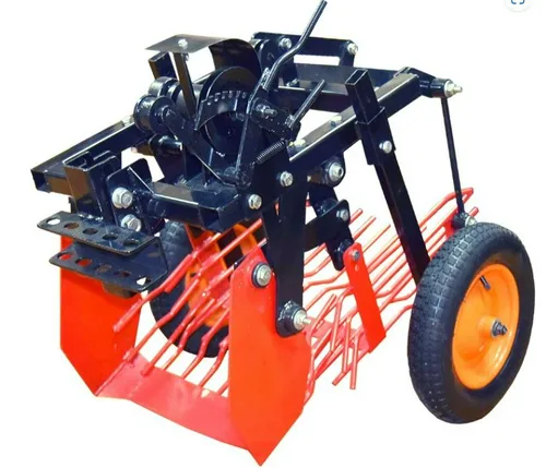 Картофелевыкапыватель FORZA  вибрационный под ремень, пневмо колесо для шкива диаметром 257мм