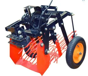 Картофелевыкапыватель FORZA  вибрационный под ремень, пневмо колесо для шкива диаметром 257мм