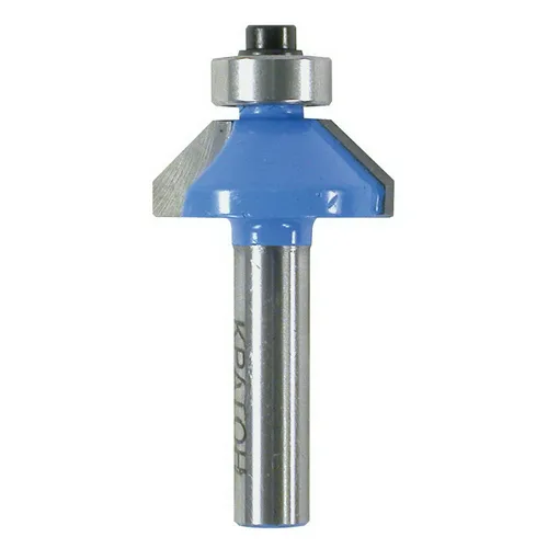 Фреза кромочная конусная с подшипником Кратон Ø35,5х16,0 мм, 45º, хв. 8 мм