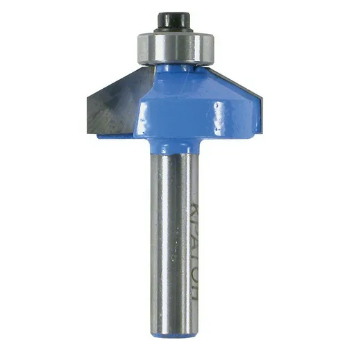 Фреза кромочная конусная с подшипником Кратон Ø30,2х10,0 мм, 25º, хв. 8 мм