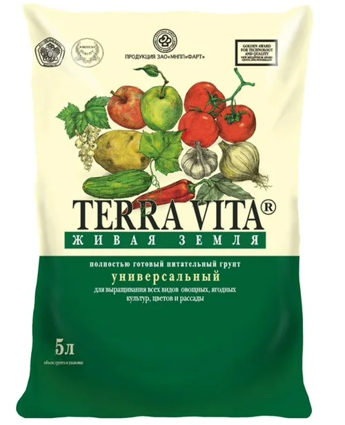 Грунт Живая земля, Универсал 5 л. 