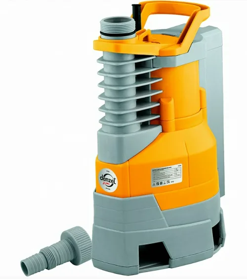 Насос дренажный DENZEL DPХ650 Х-Pro для грязной воды, 11500л/ч, 650Вт