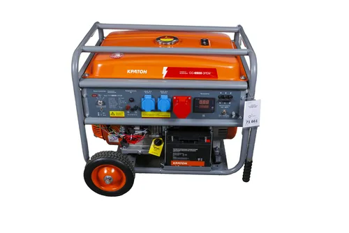Генератор бензиновый Кратон GG-6500-3РEM