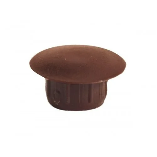 Заглушка на отверстие D5 коричневая, 50шт