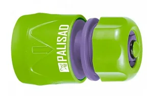 Соединитель PALISAD, быстросъёмный, аквастоп, пластик, 1/2"