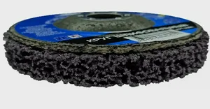 Круг зачистной Vertex синтетический, фибровый 125*22,2, мягк, зерно-карбид кремния.