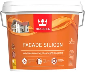 Краска TIKKURILA FACADE Silicon VVA гл/мат 2.7л 