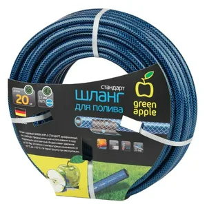 Шланг GREEN APPLE GWGH1-028 поливочный, армир, 3-ех слойный, 1/2" 20 м
