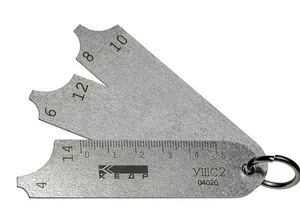 Шаблон сварщика КЕДР УШС-2 с калибровкой