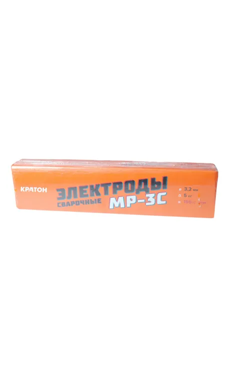 Электроды сварочные КРАТОН МР-3С 3.2 мм, 5 кг
