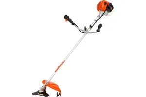 Триммер бензиновый PATRIOT PT 555, 2210 Вт, диск  нож, леска, состоит из 2 частей